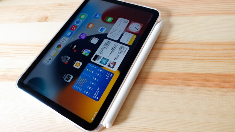 iPad mini 第6世代 2021と格安のTPU素材のケースにApple Pencil