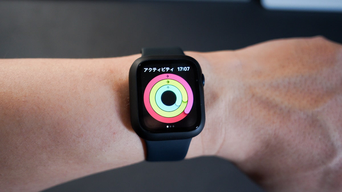 Apple Watch SE 第2世代のアクティビティのリング
